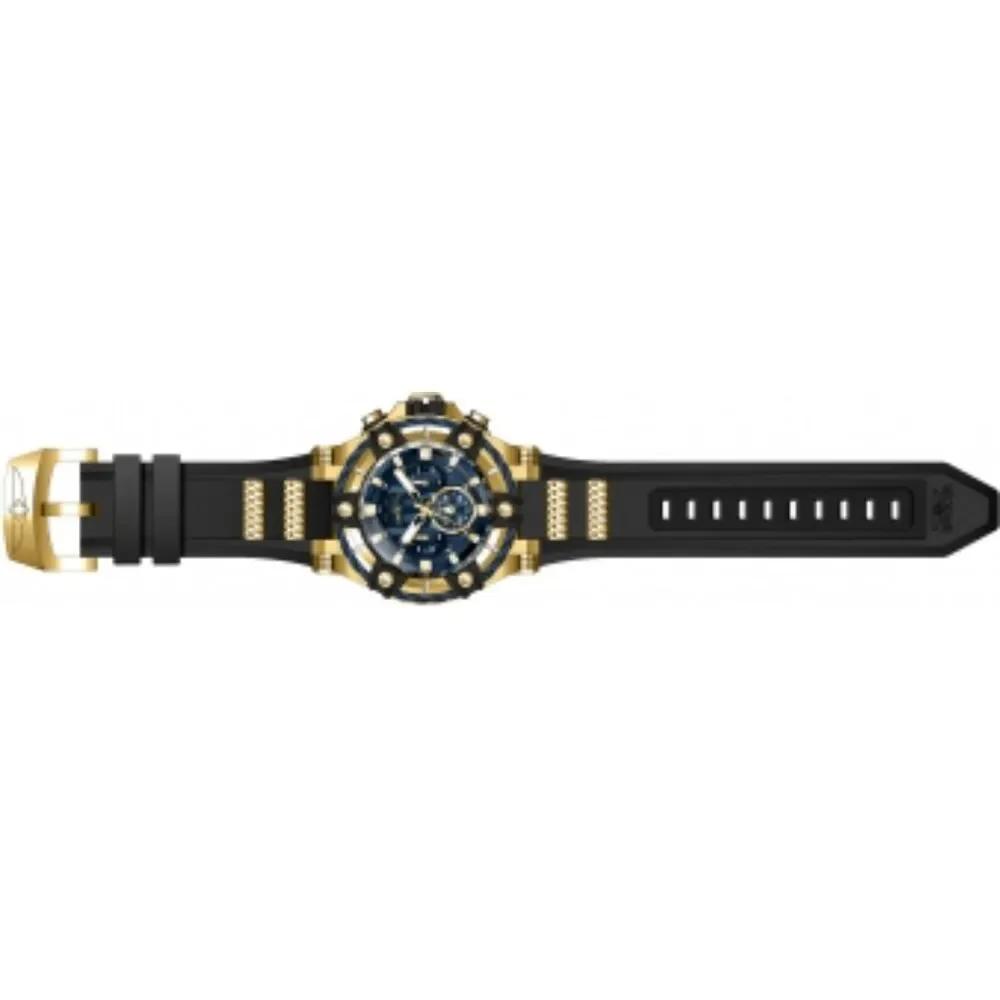 Invicta Bolt 39187 Chronograph 52mm Gold Blue Men’s Watch